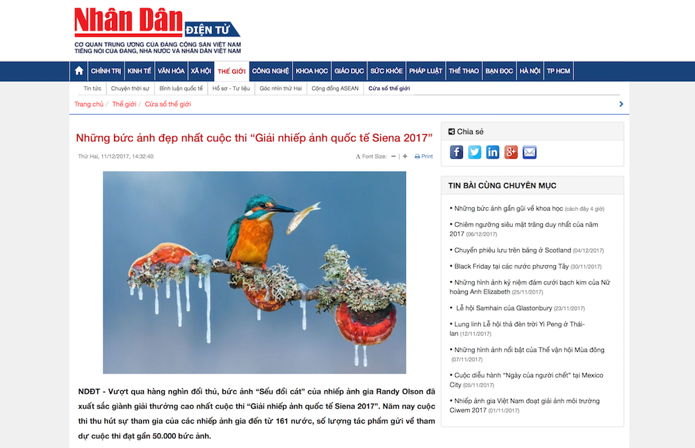 Nhân Dân Vietnam SIPA 2017