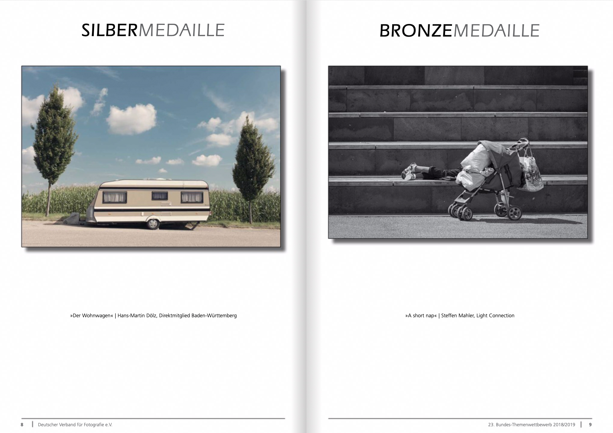 DVF Silbermedaille Hans-Martin Doelz Der Wohnwagen the caravan-1